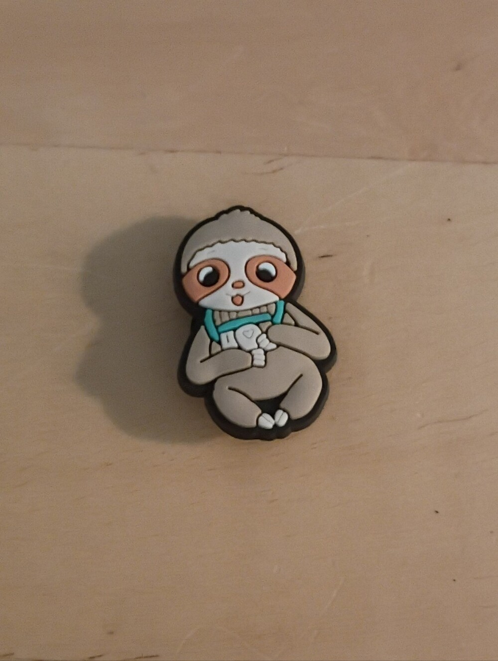 10 for $10 Jibbitz Croc Charms - Sloth w/ Blue Overalls - New Charm